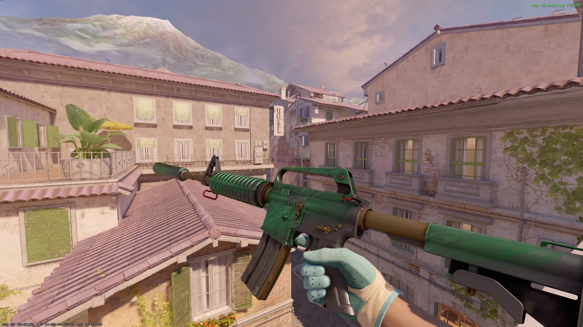 2. M4A1-S | Electrum (Factory New) – .17